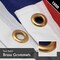 G128 Open Vertical sign Flag | 3x5 feet | Printed 150D, Indoor/Outdoor, Vibrant Colors, Brass Grommets, Quality Polyester, Much Thicker More Durable Than 100D 75D Polyester